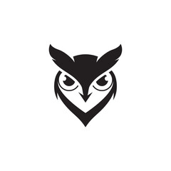 Owl logo images illustration
