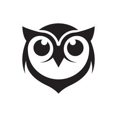 Owl logo images illustration