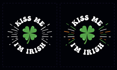 St. Patrick's Day graphic vector t-shirt design