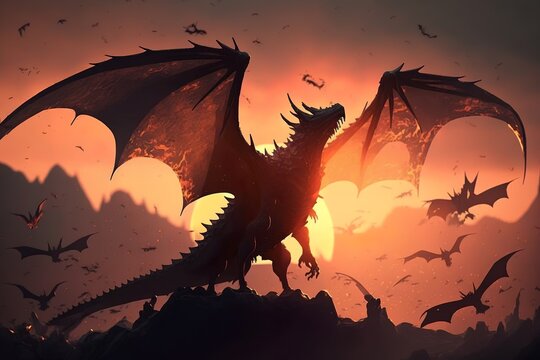 Fantasy dragon