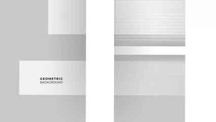 Obraz premium Light grey abstract background for design. Geometric background.