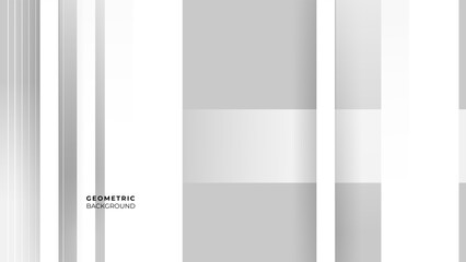 Grey and white diagonal line architecture geometry tech abstract subtle background vector. Geometric background.