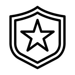 Obraz premium Badge Shield Icon