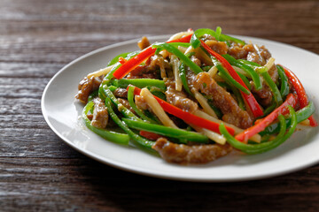 青椒肉絲