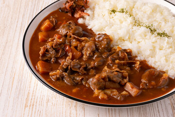 ビーフカレーライス　Beef curry