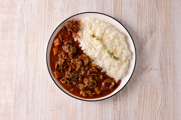 ビーフカレーライス　Beef curry