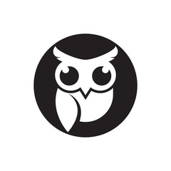 Owl logo images illustration