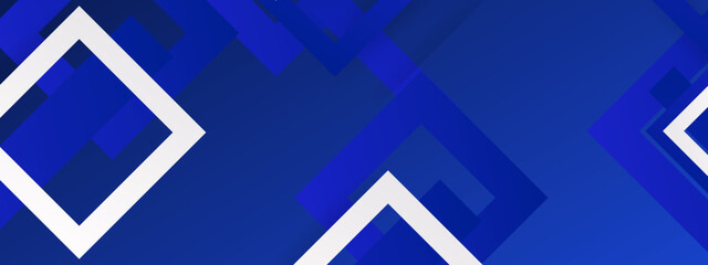 Fototapeta premium Abstract geometry stylish random shapes futuristic design background vector. Dark blue geometrical background.