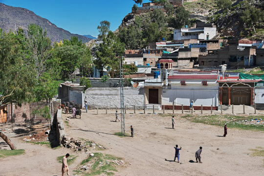 A village in Swat valley of Himalayas, Pakistan