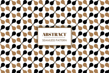 Transparent geometrical abstract shapes seamless repeat swatch pattern with white rectangular shape background