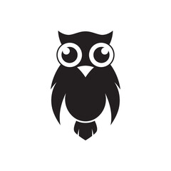 Fototapeta premium Owl logo images illustration