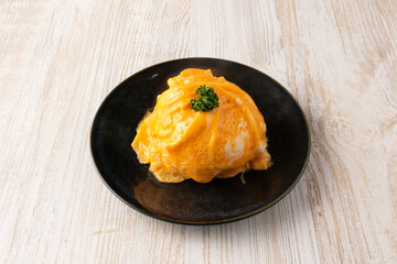 オムライス　Omelette rice