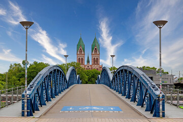 Wiwilíbrücke, Freiburg, Baden-Württemberg