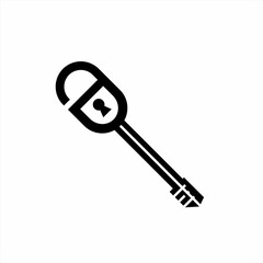 Lock logo design with padlock.
