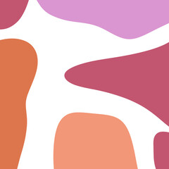 Abstract Shapes Colorful Background