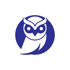 Owl logo images illustration
