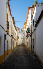 Landscape on a street in Beja city - Portugal