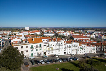 Fototapeta na wymiar Landscape from Beja City - Portugal