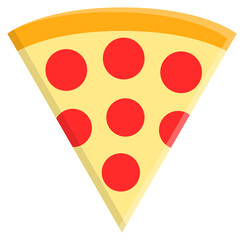 slice pizza object sticker png