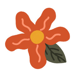 abstract flower illustration