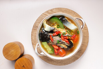 Gulai Ikan Patin Pahang is a Malay Traditional Curry made from Pangasius fish with Tempoyak (fermented durian).