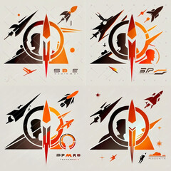 Aerospace theme and logo's