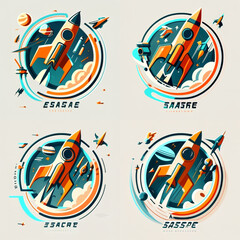 Aerospace theme and logo's