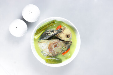 Gulai Kuning Ikan Tongkol or Yellow Fish Curry is a Popular Dish from Kelantan, Malaysia and West Sumatra Indonesia. 