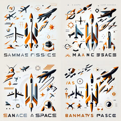 Aerospace theme and logo's