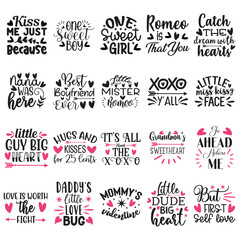 Fototapeta premium love t shirt design ,happy valentine's day vector ,typography heart T SHIRT design, Valentine Day SVG T-shirt Design
