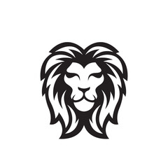 Obraz premium Lion head logo images illustration