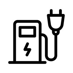 Showcase the beauty and elegance of your design with this stunning Black and White electrical station Icon. Perfect for graphic designs, logos, mobile apps, posters and more. 
