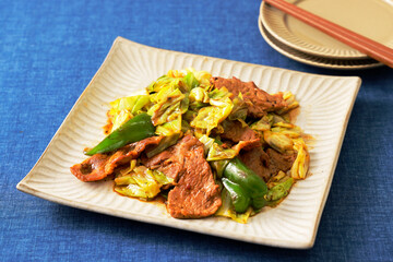 回鍋肉　Twice cooked pork