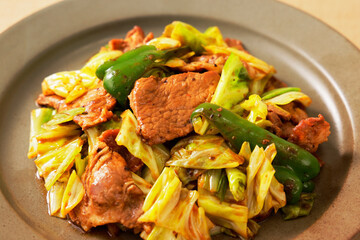 回鍋肉　Twice cooked pork