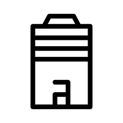 Showcase the beauty and elegance of your design with this stunning Black and White garbage Icon. Perfect for graphic designs, logos, mobile apps, posters and more. 
