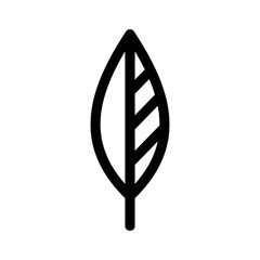 Showcase the beauty and elegance of your design with this stunning Black and White leaf Icon. Perfect for graphic designs, logos, mobile apps, posters and more. 
