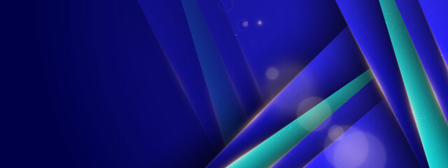 Minimal geometric blue light background abstract design. vector EPS10.. Abstract Dark Blue Banner