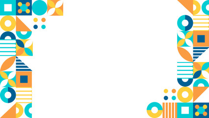 Modern colored background. Mosaic background.