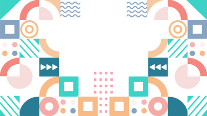 Modern colored background. Mosaic background.