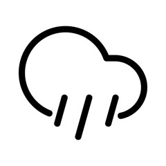 Showcase the beauty and elegance of your design with this stunning Black and White rain Icon. Perfect for graphic designs, logos, mobile apps, posters and more. 

