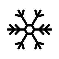 Showcase the beauty and elegance of your design with this stunning Black and White snowflake Icon. Perfect for graphic designs, logos, mobile apps, posters and more. 
