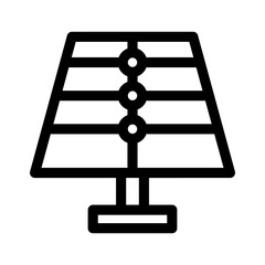 Showcase the beauty and elegance of your design with this stunning Black and White solar panel Icon. Perfect for graphic designs, logos, mobile apps, posters and more. 
