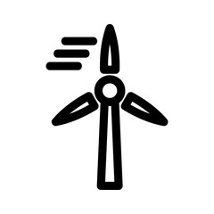 Showcase the beauty and elegance of your design with this stunning Black and White wind turbine Icon. Perfect for graphic designs, logos, mobile apps, posters and more. 
