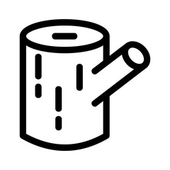 Showcase the beauty and elegance of your design with this stunning Black and White wood Icon. Perfect for graphic designs, logos, mobile apps, posters and more. 
