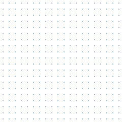 Dotted notepad template, school notebook. Vector seamless pattern on white background.