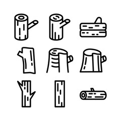 Showcase the beauty and elegance of your design with this stunning Black and White wood Icon. Perfect for graphic designs, logos, mobile apps, posters and more. 
