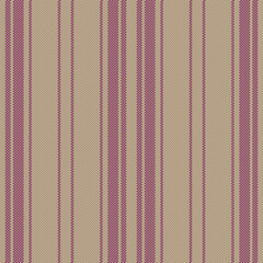 Fabric texture vector. Textile vertical background. Stripe lines pattern seamless.