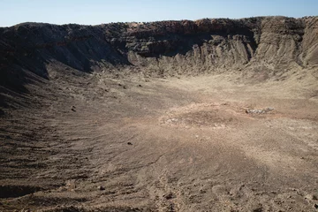 Fotobehang Meteor Crater  Tourist TRap in Arizona © Cavan