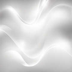 Abstract wavy flowing background, generative art