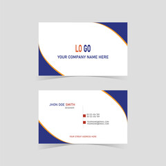 Vector Modern Creative and Clean Business Card Template